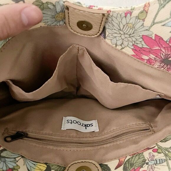 Sakroots The Sak Roma Shopper Shoulder Bag Large Purse Tote Boho Cottagecore Y2K - Picture 9 of 16